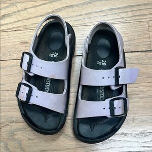 Birkenstock Kids Sandals - Black and Purple